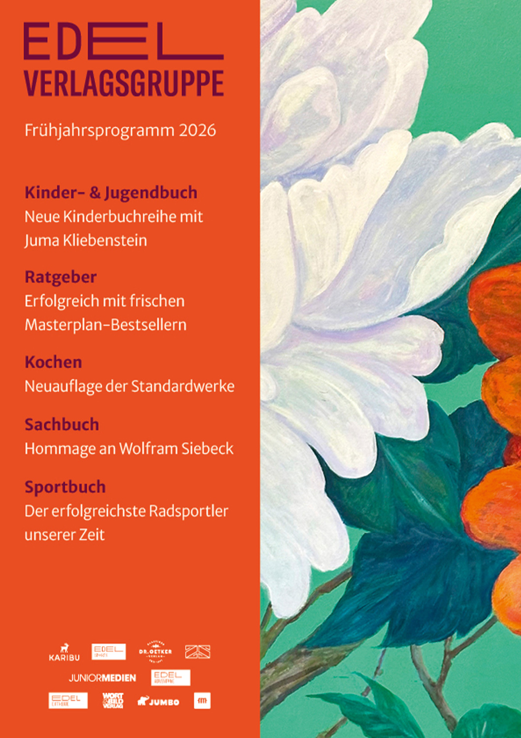 Cover der Verlagsvorschau für das Frühjahr 2026 des ZS Verlags. 