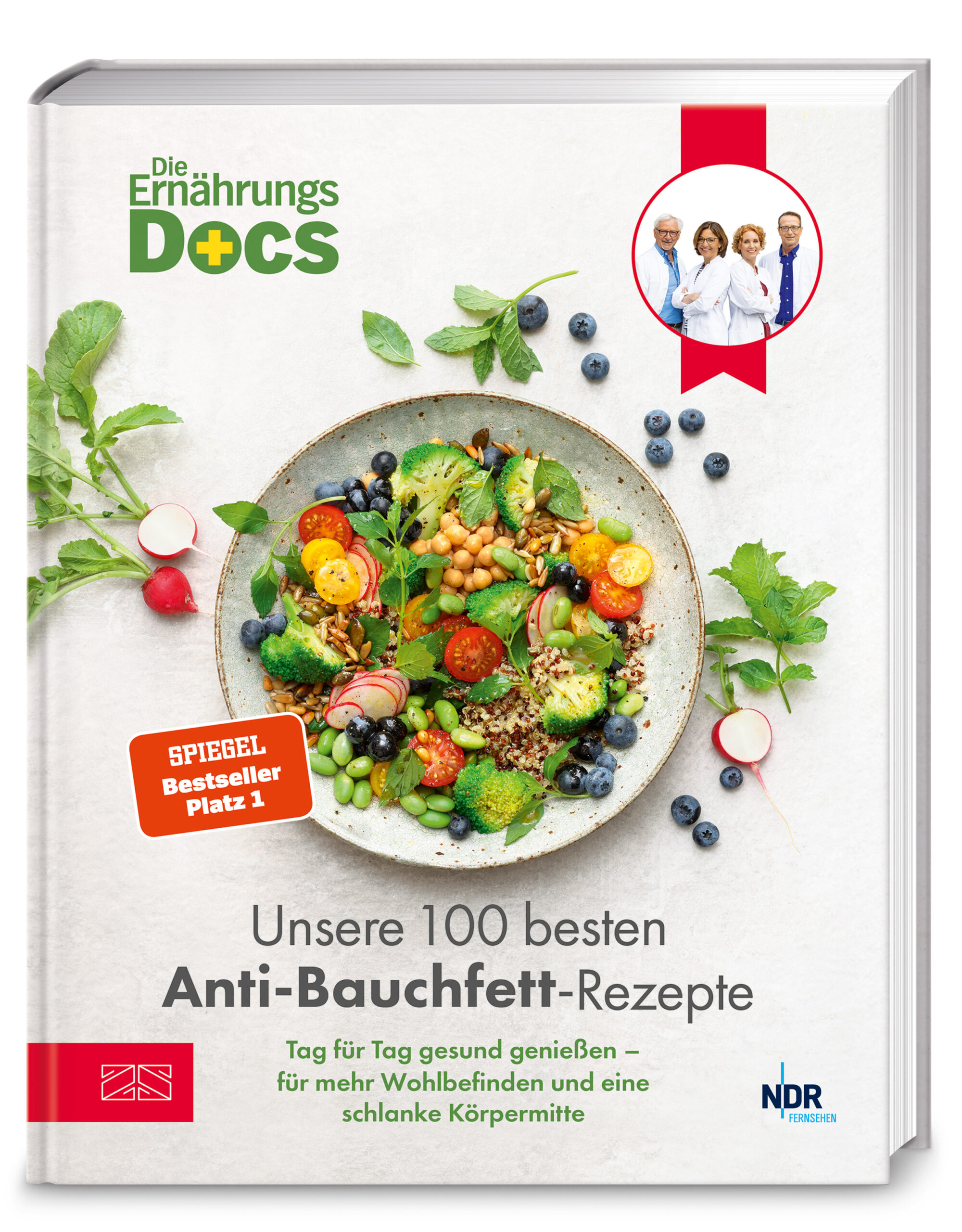 Cover: Die Ernährungs-Docs – Unsere 100 besten Anti-Bauchfett-Rezepte